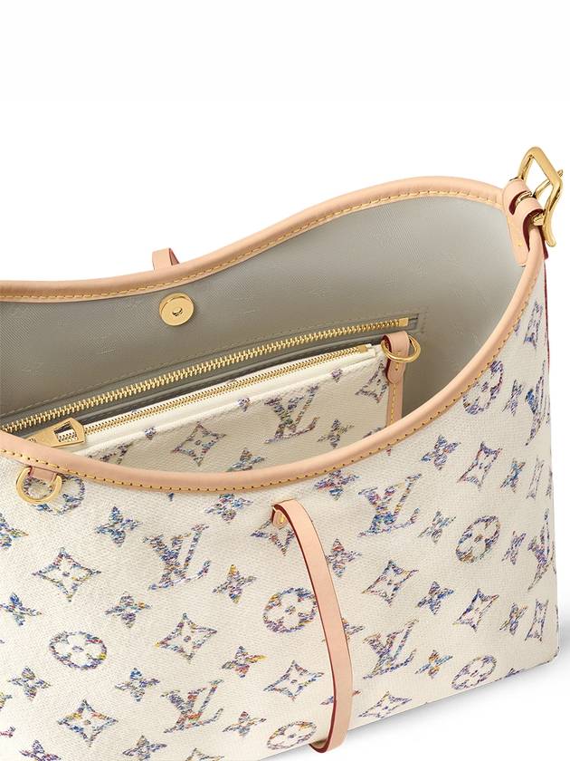 Carry All PM Shoulder Bag Beige - LOUIS VUITTON - BALAAN 6