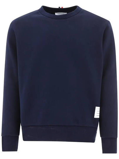 Center Back Stripe Crewneck Sweatshirt Navy - THOM BROWNE - BALAAN 2