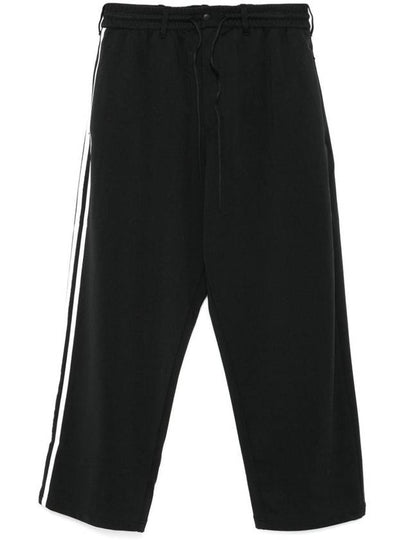 Striped Track Pants Black - Y-3 - BALAAN 2