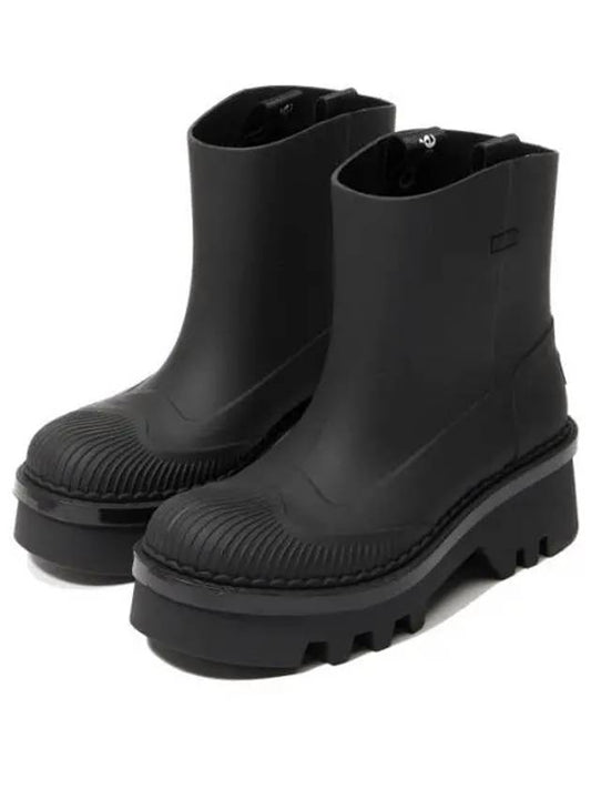 Women's Raina Rain Boots Black - CHLOE - BALAAN 1