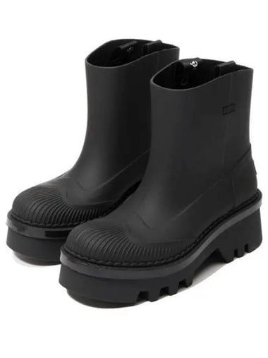 WoMen's Raina Rain Boots Black - CHLOE - BALAAN 1