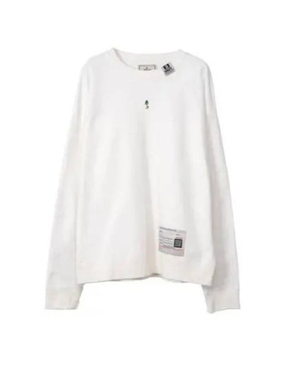 Embroidery Duck Sweatshirt White - MIHARA YASUHIRO - BALAAN 2