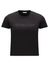 23FW Logo Short Sleeve TShirt 8C00014 829HP 999 - MONCLER - BALAAN 1