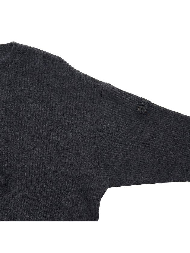 Crew Neck Knit Top Grey - BRUNELLO CUCINELLI - BALAAN 5