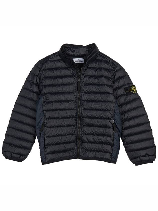 Kids Loom Woven Chambers R-Nylon Down Padding Navy - STONE ISLAND - BALAAN 3