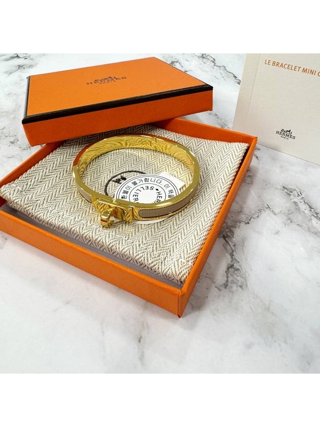 Mini Click Kelly Bracelet Gold - HERMES - BALAAN 4