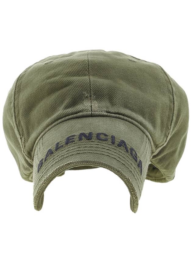 black logo arsenic ball cap green - BALENCIAGA - BALAAN 3