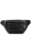 GG emboss belt bag black - GUCCI - BALAAN 2