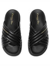 D-Cross Slippers Black - DIOR - BALAAN 2