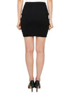 Short Skirt 1802000Q Y001VN401 BLACK - VIVIENNE WESTWOOD - BALAAN 4