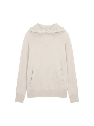 Unisex Recycled Cashmere Hoodie Oatmeal - PANGAIA - BALAAN 1