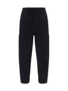 straight pants FE65PA5019GO 99 BLACK - KENZO - BALAAN 1