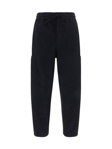 straight pants FE65PA5019GO 99 BLACK - KENZO - BALAAN 1