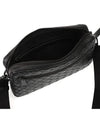 Intrecciato Cross Bag Black - BOTTEGA VENETA - BALAAN 3