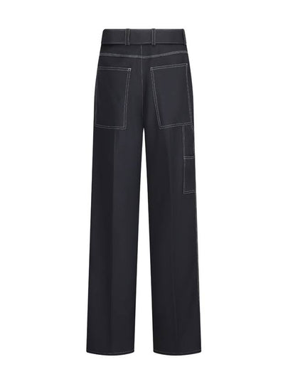 TROUSERS WITH BELT - JIL SANDER - BALAAN 2