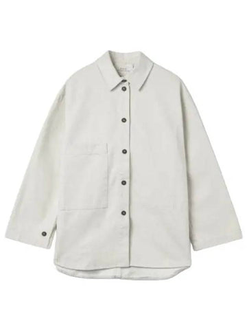 Soft Wash Overshirt Ice Gray - STUDIO NICHOLSON - BALAAN 1