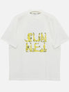 Classic Logo Figure Short Sleeve T-Shirt White - SUNNEI - BALAAN 3