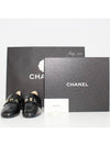 Gold Lettering Moccasin Loafers Black G45123 B14026 94305 - CHANEL - BALAAN 1