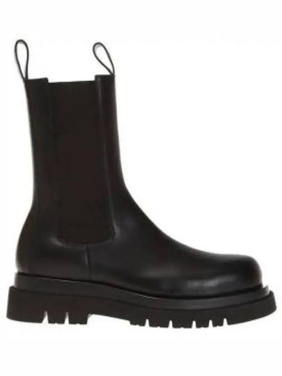 Lug Ankle Chelsea Boots Black - BOTTEGA VENETA - BALAAN 2