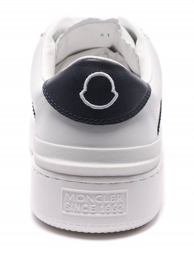 Men's Monaco Trainer Low Top Sneakers White - MONCLER - BALAAN 5