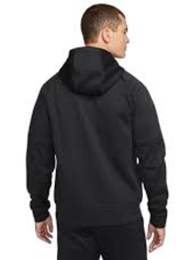 Golf Therma-Fit Fitness 1/4 Zip Hoodie Black - NIKE - BALAAN 4