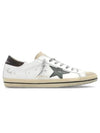 Superstar Brown Tab Low Top Sneakers White - GOLDEN GOOSE - BALAAN 4