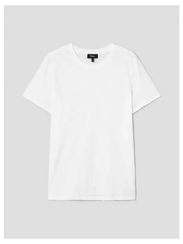 Women s Nebulous Cotton Easy T Shirt White Domestic Product GM0024031423684 - THEORY - BALAAN 1