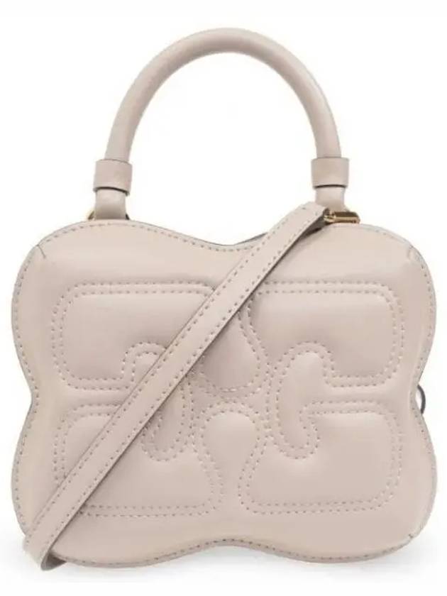 Butterfly Small Cross Bag Beige - GANNI - BALAAN 2