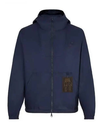 Monogram Reversible Windbreaker Blue 1AAT31 - LOUIS VUITTON - BALAAN 1