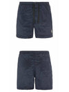 Men's Nylon Metal Swim Shorts Navy - STONE ISLAND - BALAAN 5