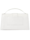 Le Grand Bambino Leather Tote Bag White - JACQUEMUS - BALAAN 5