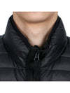 Men's Logo Patch Puffer Vest Black - STONE ISLAND - BALAAN 8