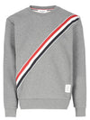 4 Bar Stripe Sweatshirt Grey - THOM BROWNE - BALAAN 2