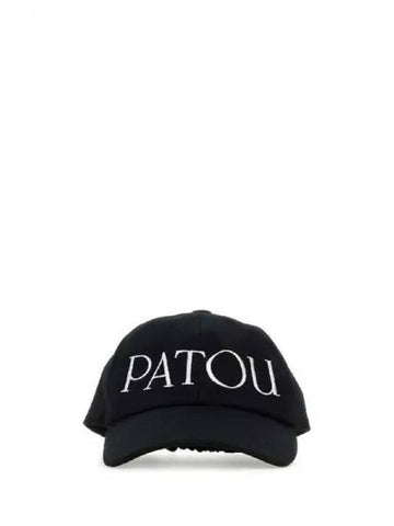 Logo embroidered cotton ball cap 270836 - PATOU - BALAAN 1