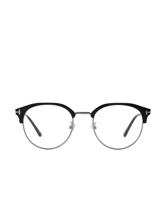 Eyewear Lower Frame Eyeglasses Black - TOM FORD - BALAAN 1