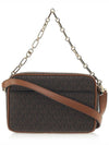 Parker Medium Logo Cross Bag Black Brown - MICHAEL KORS - BALAAN 4