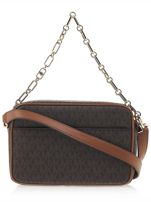 Parker Medium Logo Cross Bag Black Brown - MICHAEL KORS - BALAAN 4