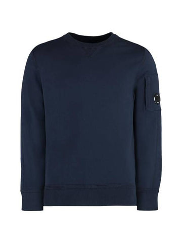 Lens Wappen Sweatshirt Blue - CP COMPANY - BALAAN 1