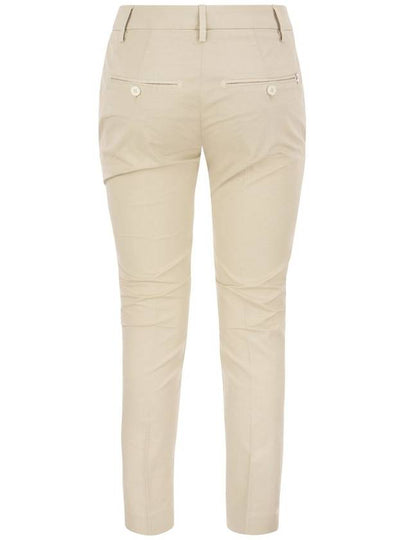 PERFECT - Slim-fit Cotton Gabardine Trousers - DONDUP - BALAAN 2