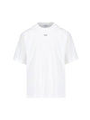 Logo Cotton Jersey Short Sleeve T-Shirt White - OFF WHITE - BALAAN 1