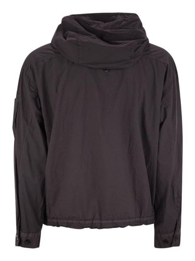 Taylon-L Half Zipped Hoodie Purple - CP COMPANY - BALAAN 3