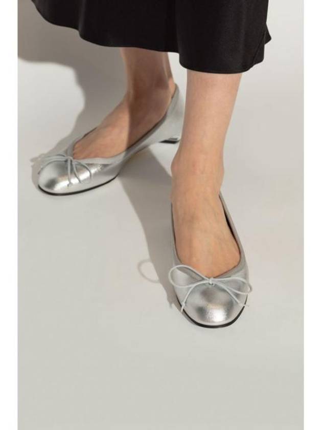 Armadillo High Heels Ballerina Silver - ALEXANDER MCQUEEN - BALAAN 7