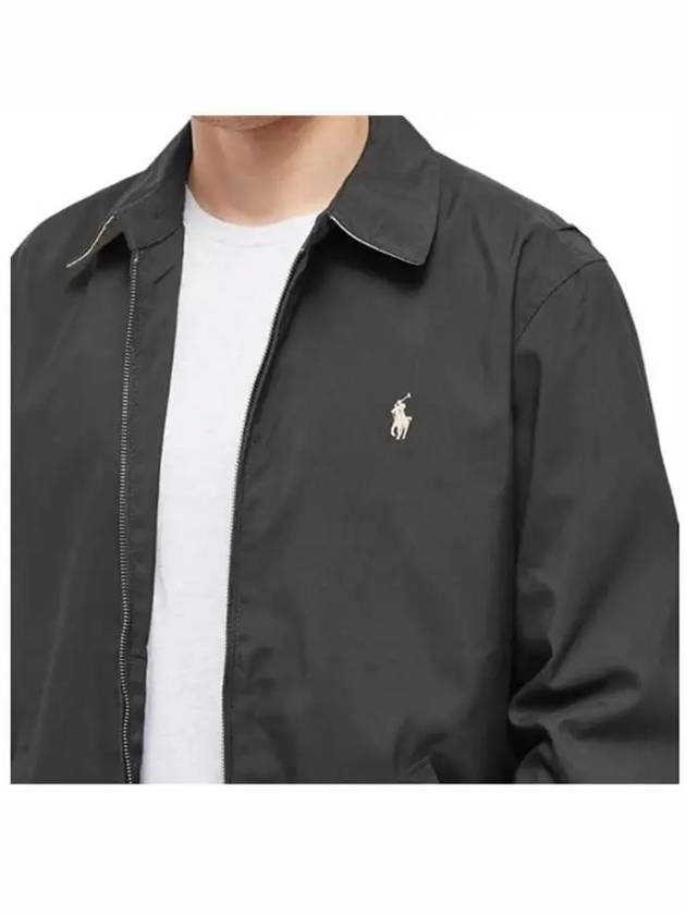 Harrington Windbreaker Black - POLO RALPH LAUREN - BALAAN 3