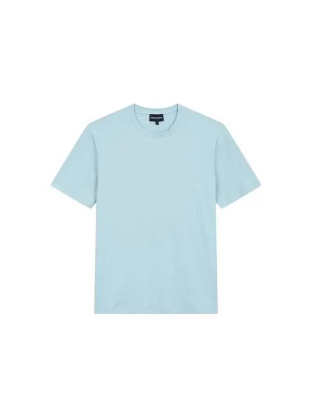 Men s Stretch Ribbed T Shirt Mint 271279 - EMPORIO ARMANI - BALAAN 1