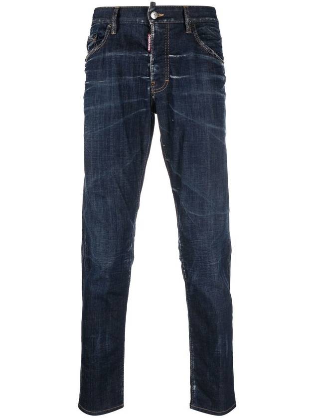 Skater Washed Jeans Blue - DSQUARED2 - BALAAN 3