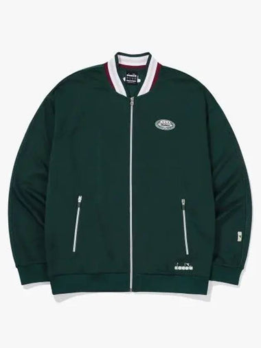 Diadora Tennis Life Track Jacket DARK GREEN - DIADORA - BALAAN 1