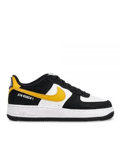 Air Force 1 LV8 Athletic Club Low Top Sneakers Black Yellow - NIKE - BALAAN 2