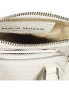 5AC Classic Baby Shoulder Bag Pale White - MAISON MARGIELA - BALAAN 5