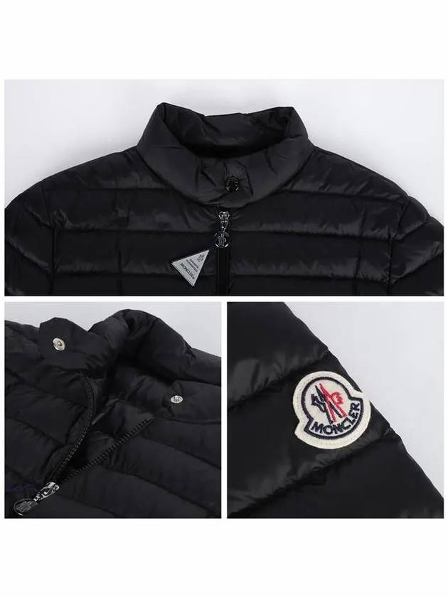 Igelle Zip-Up Short Down Padding Black - MONCLER - BALAAN 6