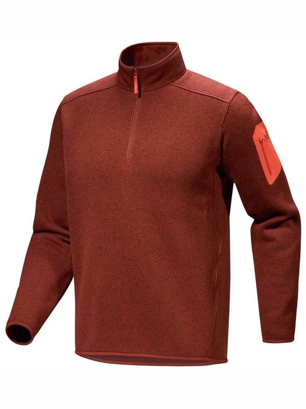 Covert Half-Zip Neck Long Sleeve T-Shirt Sequoia Heather - ARC'TERYX - BALAAN 2